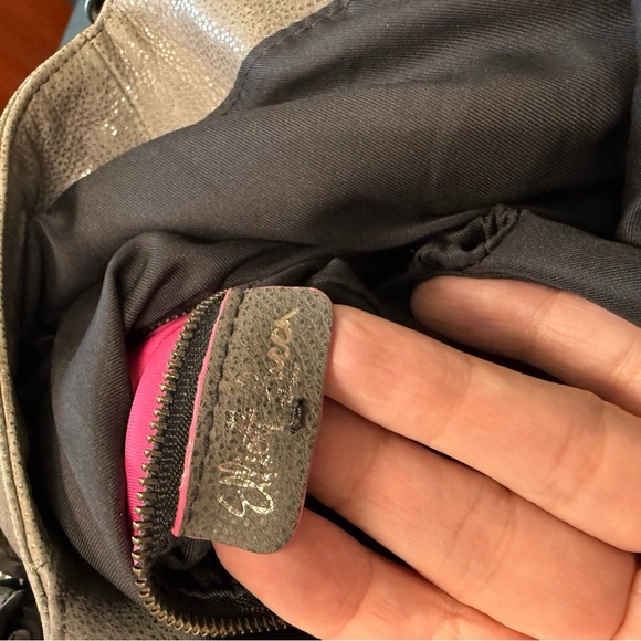 Elliott Lucca Gray Leather Tote Bag - Picture 10 of 10